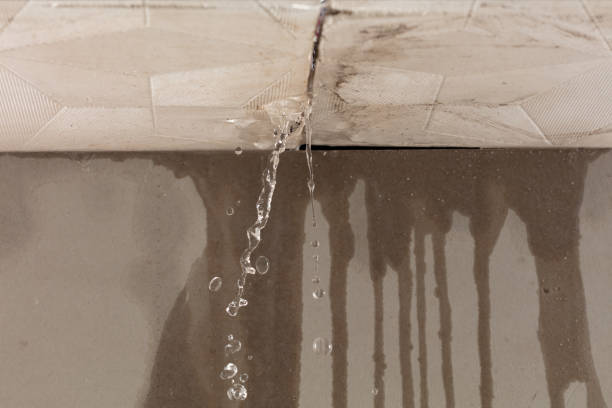 Professional Flood Damage Cleanup technician working in Mulberry, NC